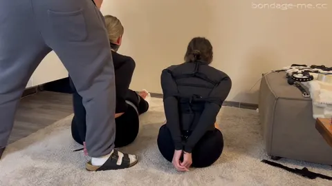 Strict double Hogtied, Germangirlnextdoor